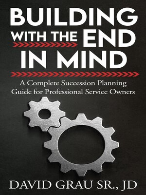 cover image of Building With the End in Mind